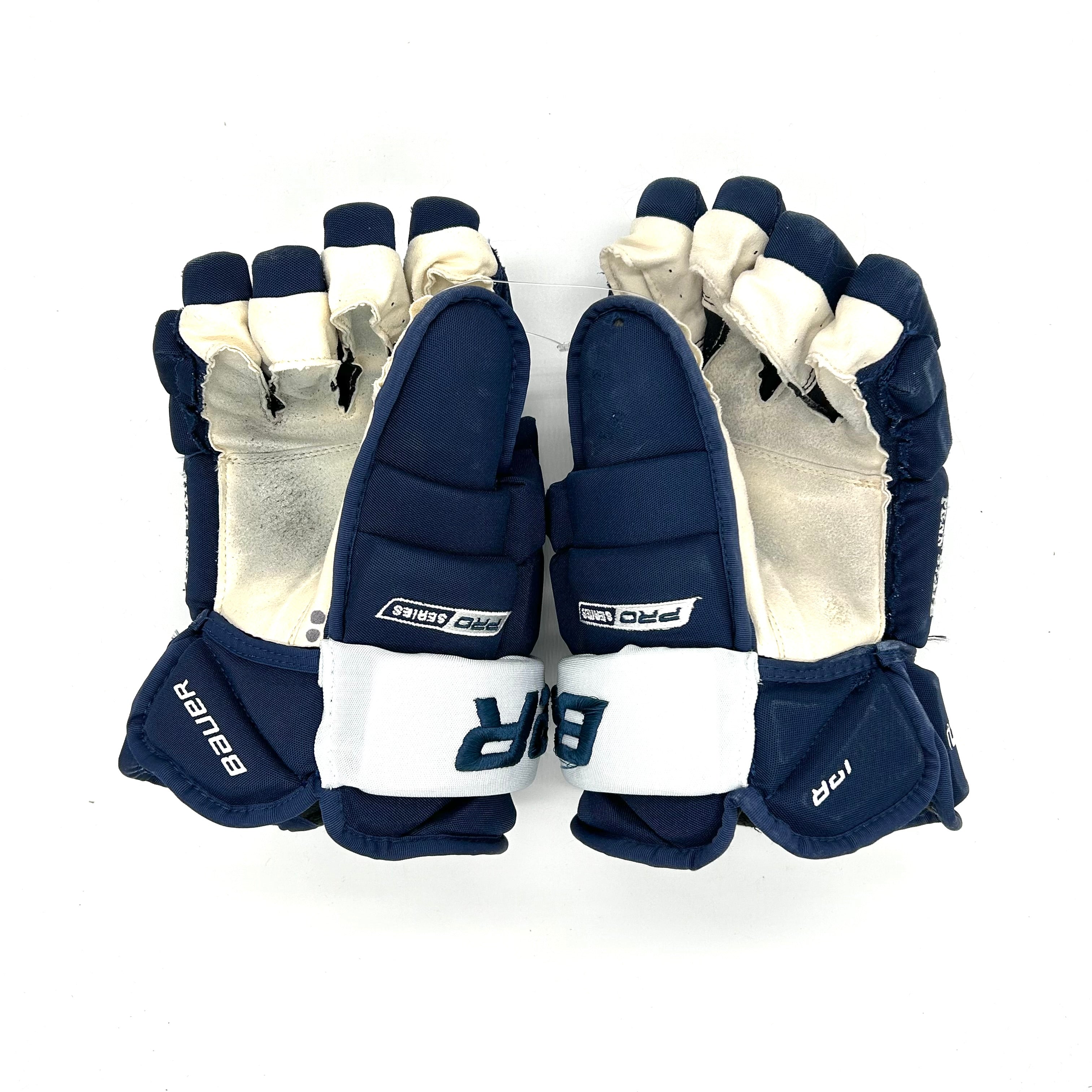 Bauer Pro Series - Gants Pro Stock d'occasion (bleu marine)